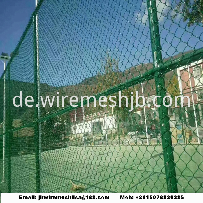 PVC Coated And Galvanized Chain Link Fence